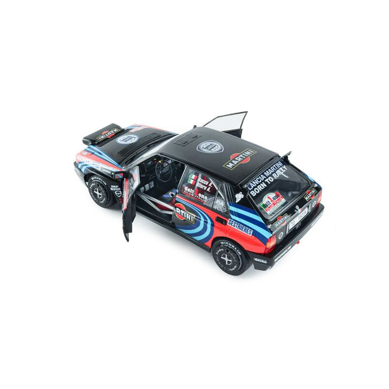 Lancia Delta HF Int. Tri. to Biason A. Sacco Monte Carlo '90 - 1:18 - Solido