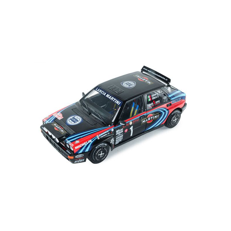 Lancia Delta HF Int. Tri. to Biason A. Sacco Monte Carlo '90 - 1:18 - Solido