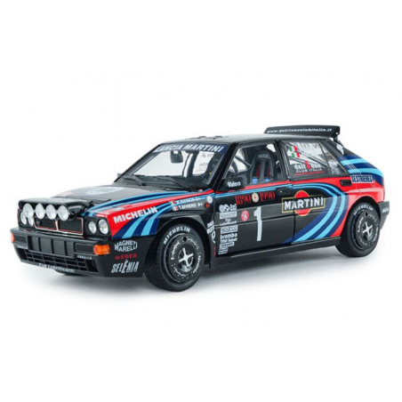 Lancia Delta HF Int. Tri. to Biason A. Sacco Monte Carlo '90 - 1:18 - Solido