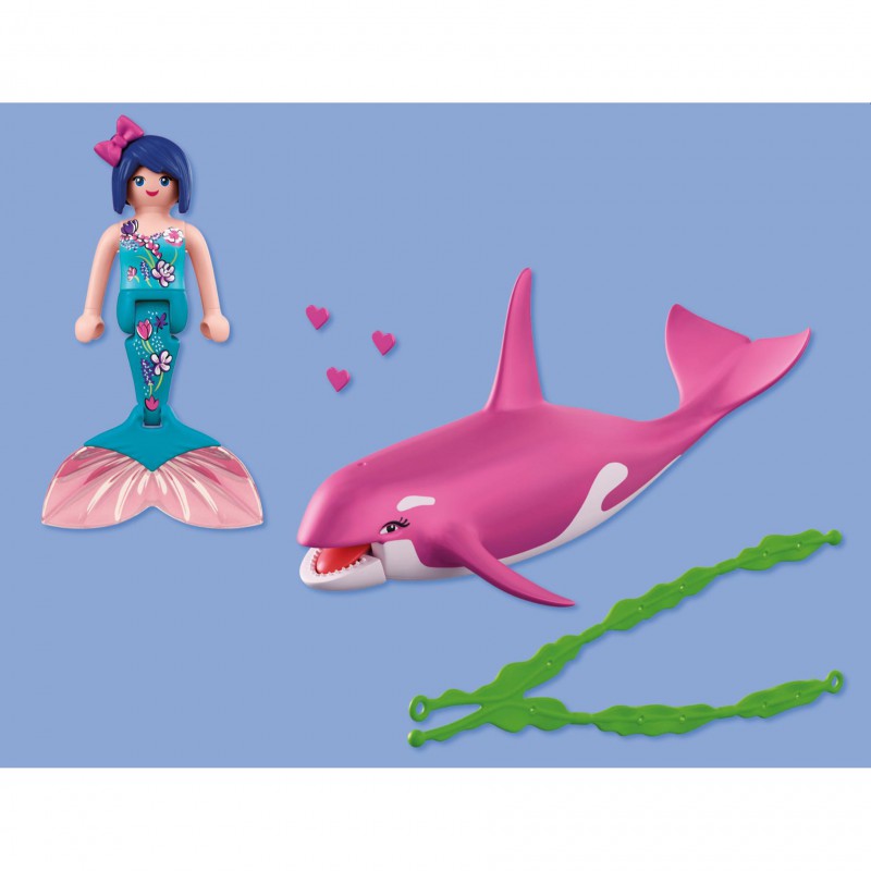 Playmobil Fantasy & Magic - Orka met zeemeermin, 72106