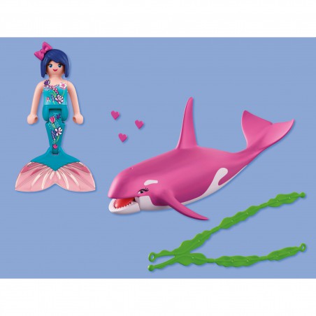 Playmobil Fantasy & Magic - Orka met zeemeermin, 72106