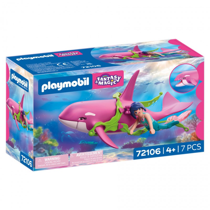 Playmobil Fantasy & Magic - Orka met zeemeermin, 72106