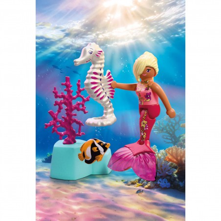 Playmobil Fantasy & Magic - Zeemeermin met zeepaardje, 72109