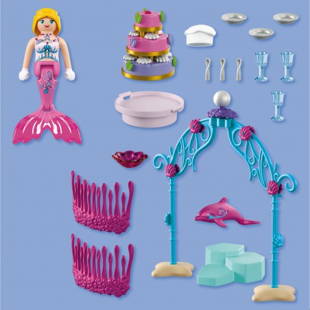 Playmobil Fantasy & Magic - Onderwater bruiloftbuffet, 72108