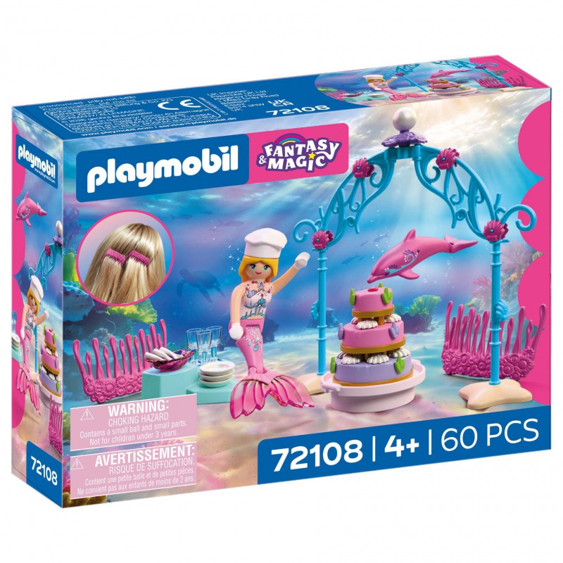 Playmobil Fantasy & Magic - Onderwater bruiloftbuffet, 72108