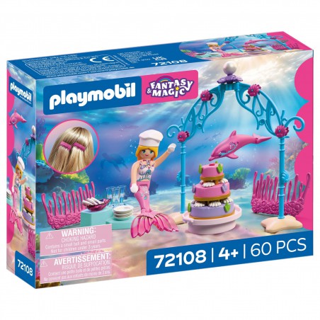 Playmobil Fantasy & Magic - Onderwater bruiloftbuffet, 72108