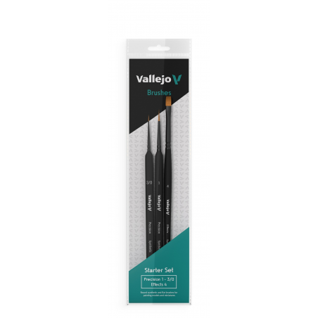 Penselen Starter set Synthetic ,Vallejo