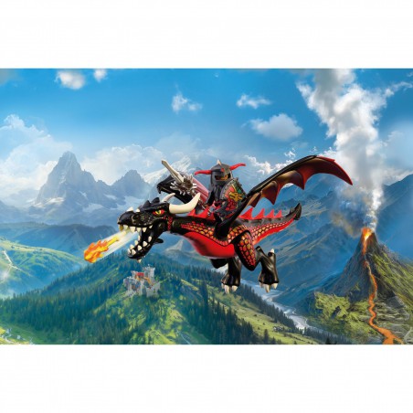 Playmobil Knights - Zwarte draak, 72114