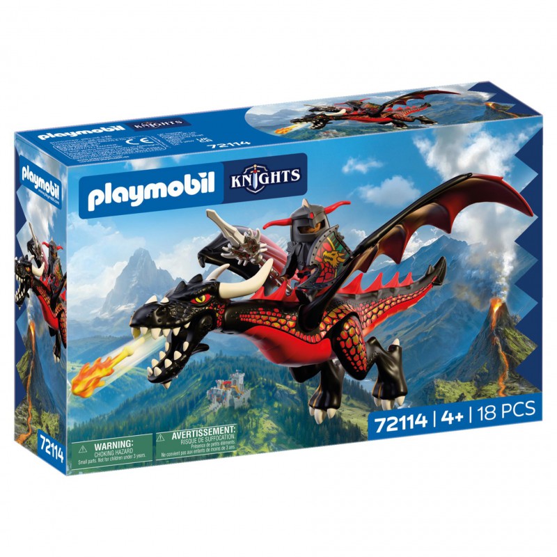 Playmobil Knights - Zwarte draak, 72114