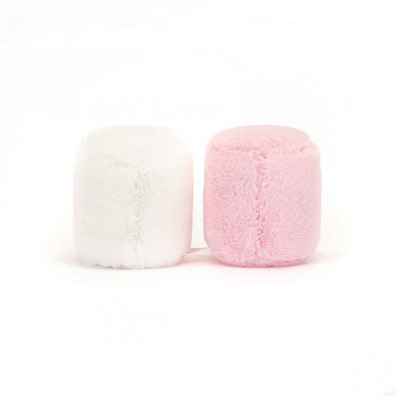 Amuseables Pink and white marshmallows,  Jellycat