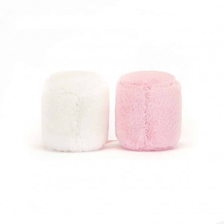 Amuseables Pink and white marshmallows,  Jellycat