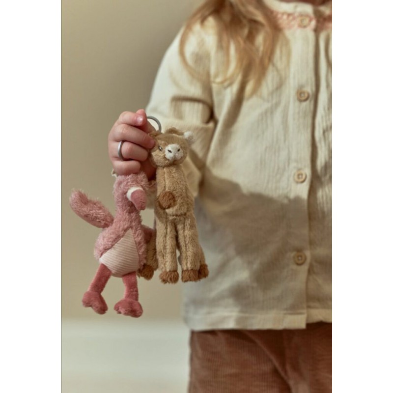 Sleutelhanger flamingo - Safari Friends - Little Dutch