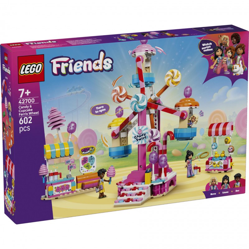 LEGO FRIENDS - 42700 Reuzenrad van snoep en cupcakes
