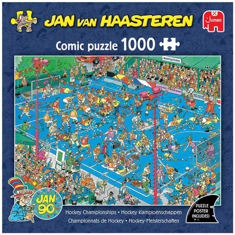 Jan van Haasteren, Hockey Kampioenschappen, 1000stukjes, Jumbo