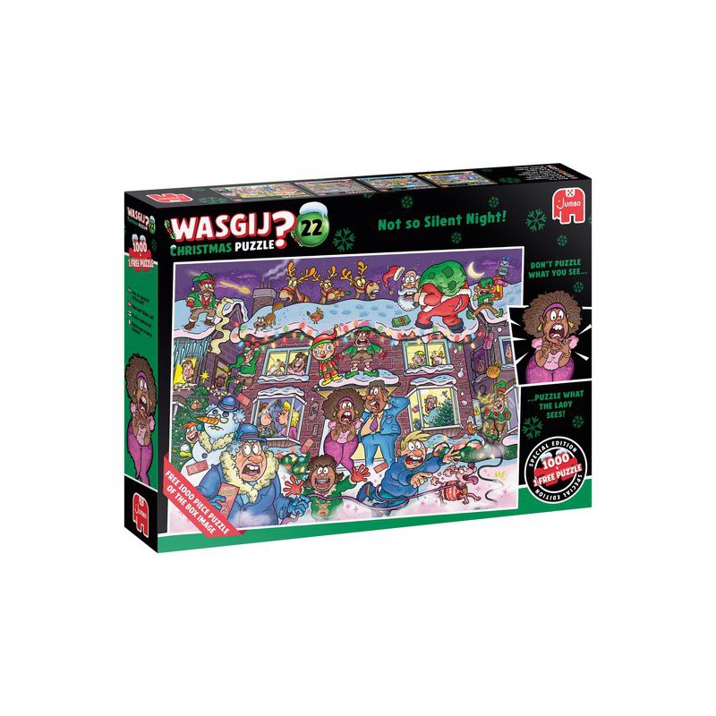 Wasgij  Christmas 22 Niet zo’n stille nacht! 2in1 puzzel, Jumbo