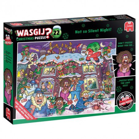 Wasgij  Christmas 22 Niet zo’n stille nacht! 2in1 puzzel, Jumbo