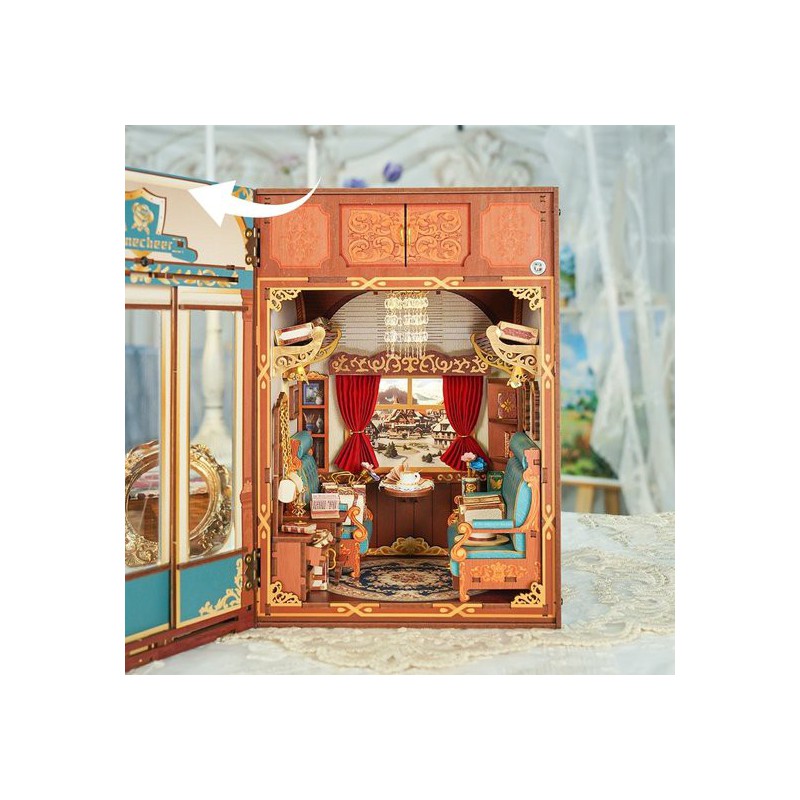 Book Nook, European Travel, Train Cabin, Tonecheer
