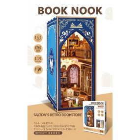 Book Nook, Salton's Retro Bookstore, PlayfulMario