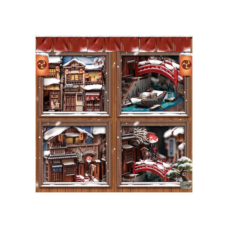 Book Nook, Kyoto Snow Whisper, Cutebee