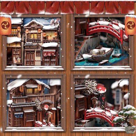 Book Nook, Kyoto Snow Whisper, Cutebee