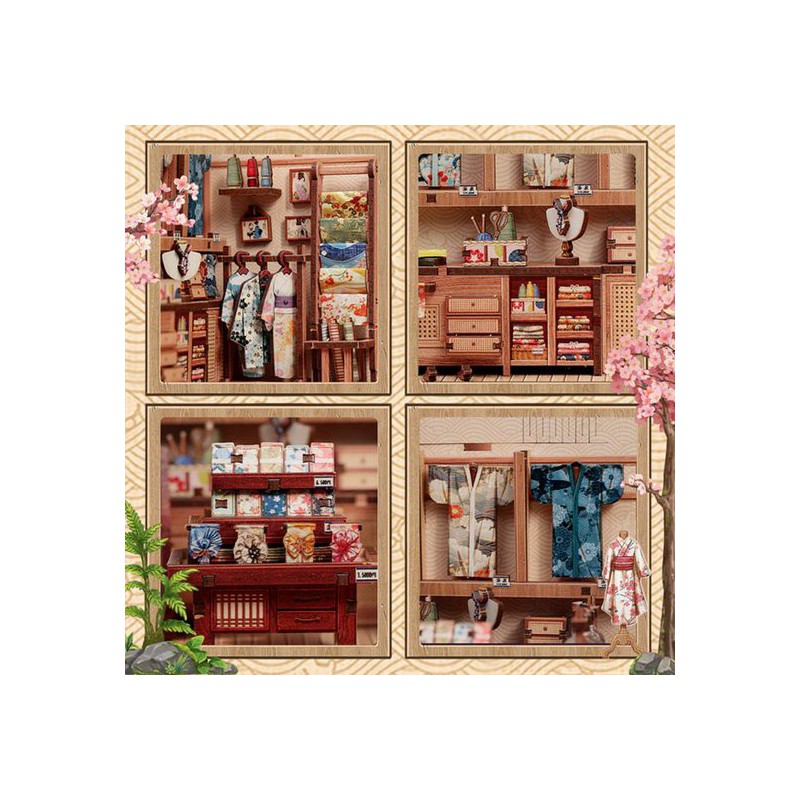 Sakura O Kimono Shop Cutebee diy huisje