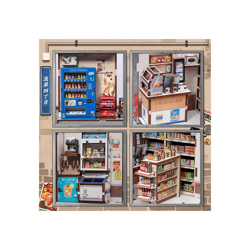 Beika-Cho Convenience Store Cutebee diy huisje