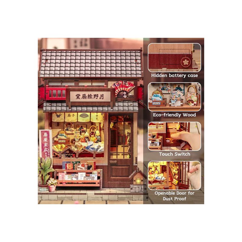 Tsukino Eogi-Dou Store Cutebee diy huisje
