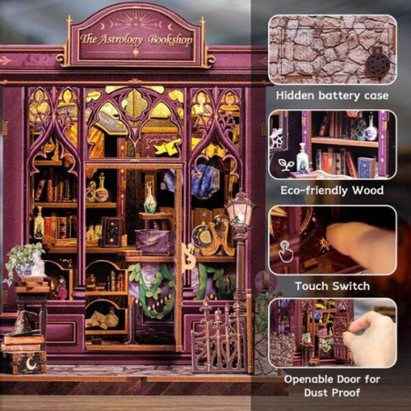 The Astrology Bookshop Cutebee diy huisje