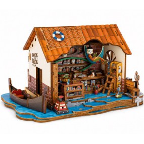 Floating Bookstore, Mini Scene, PlayfulMario