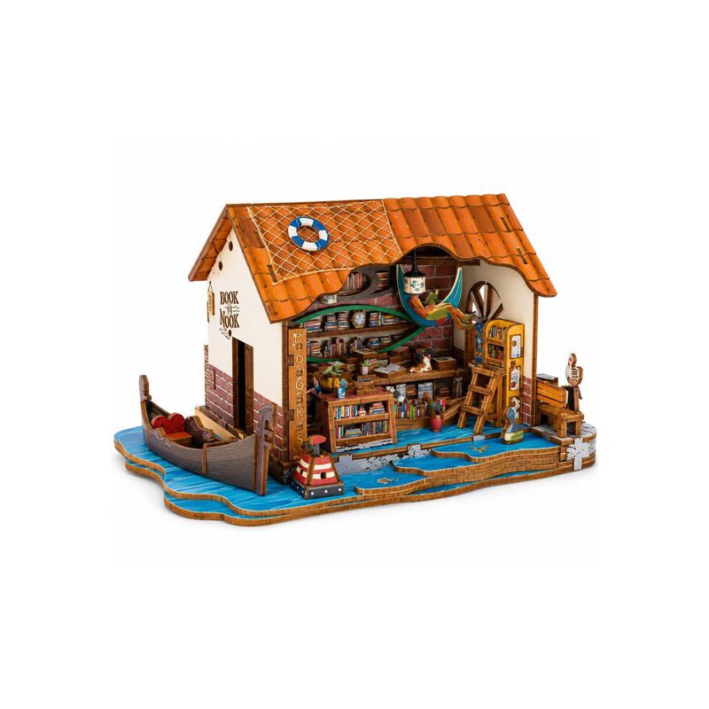 Floating Bookstore, Mini Scene, PlayfulMario