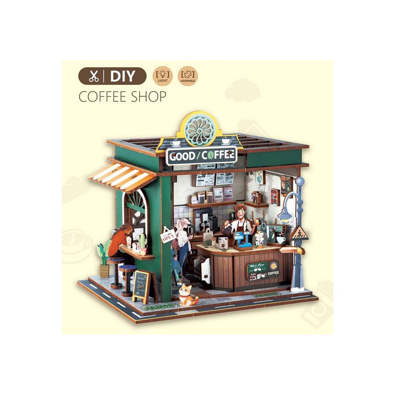 Coffee Shop, Street View, PlayfulMario