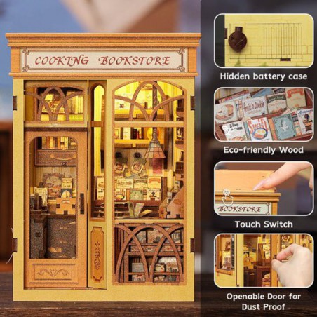 Book Nook, Cooking Bookstore, Cutebee