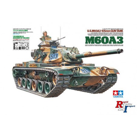 US KPZ M60A3 105mm 1978, 1:35, Tamiya