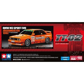 BMW M3 Sport Evo Jägermeister 1992 (TT-02),Tamiya, Modelbouw RC