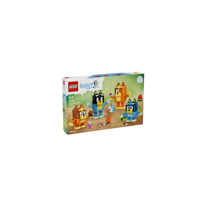 LEGO Bluey - 11217 Bouwbare Figuren Van Bluey En Haar Familie