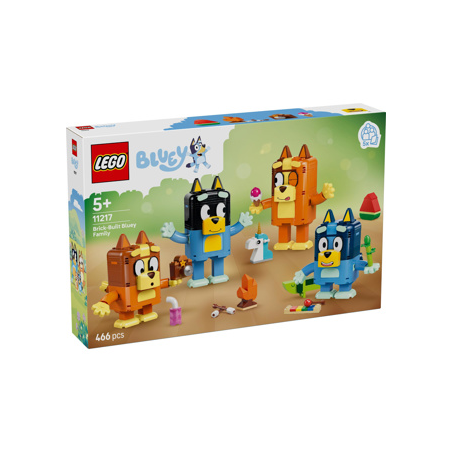 LEGO Bluey - 11217 Bouwbare Figuren Van Bluey En Haar Familie
