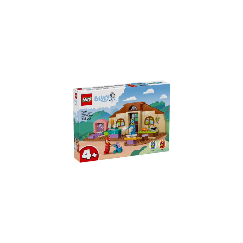 LEGO Bluey - 11221 School Met Rusty En Bluey