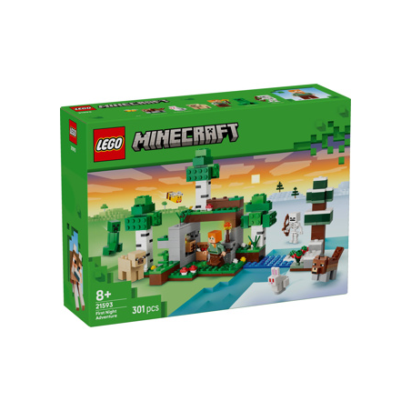LEGO MINECRAFT - 21593 Eerste Nacht-Avontuur