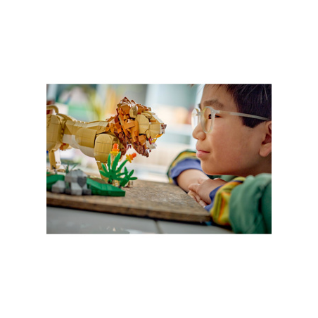 LEGO CREATOR - 31386 Wilde Dieren: Majestueuze Leeuw