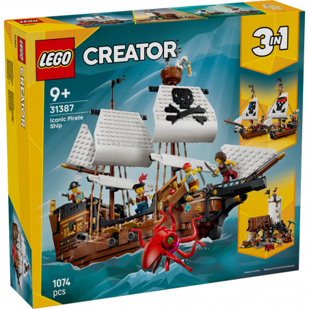 LEGO CREATOR - 31387 Klassiek Piratenschip