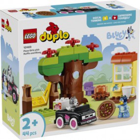 LEGO DUPLO - 10469 Pizzameisjes met Muffin en Bluey