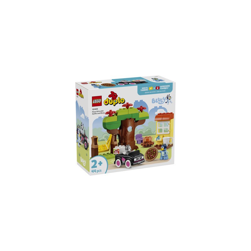 LEGO DUPLO - 10469 Pizzameisjes met Muffin en Bluey