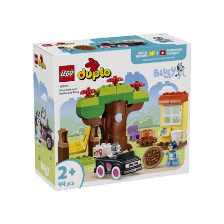 LEGO DUPLO - 10469 Pizzameisjes met Muffin en Bluey