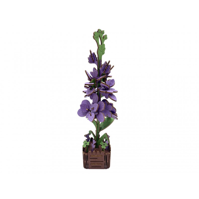 Violet, Houten 3D Puzzel, Inspirebox