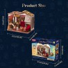 Harry Potter Gryffindor Common Room, Houten 3D Puzzel, Puremind