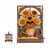 Golden Sunflower, Houten 3D Puzzel, Rowood