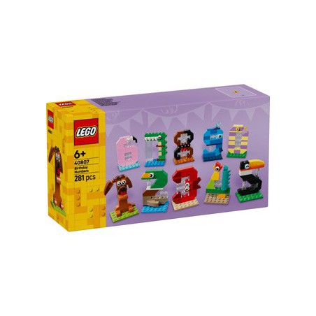 LEGO - 40807 Verjaardagscijfers