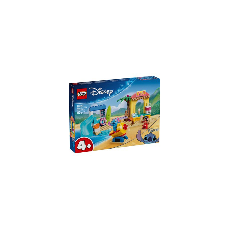 LEGO DISNEY - 43280 Strandplezier met Lilo en Stitch