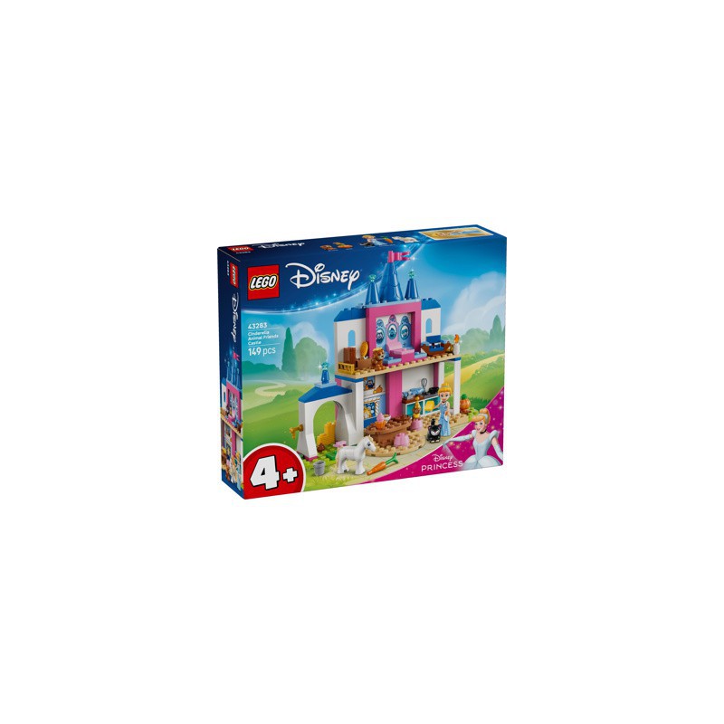 LEGO DISNEY Princess - 43283 Assepoester kasteel met dierenvriendjes