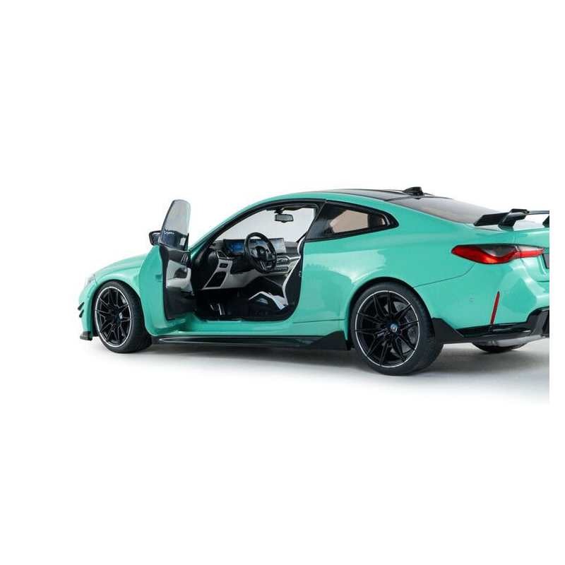BMW M4 Performance Parts Solido Works '25, turquoise- 1:18 - Solido